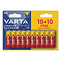 Piles alcaline LONGLIFE MAX POWER