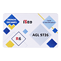Carte d'identification ISEO R6 photo du produit