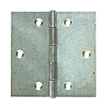CHARNIERE ACIER CARREE 90 X 90 MM ZINGUE 1002
