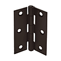 CHARNIERE RECTANGULAIRE NOIR 70 X40 MM 