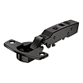 CHARNIERE SENSYS NOIR AMORTISSEUR 95° A VISSER EN APPLIQUE PORTE EPAISSE