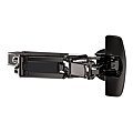 CHARNIERE SENSYS NOIR AVEC AMORTIE 165° A VISSER ETX 52MM  SEMI APPLIQUE