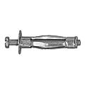 CHEVILLE METALLIQUE HM 6 X 52 MM AVEC VIS