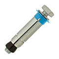 Cheville métallique XMAX-BOLT avec vis