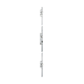 COFFRE PENE DT ET ROULEAU 5 POINTS TETIERE PLATE 24 MM EN 40 MM