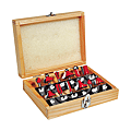 Coffret 12 fraises carbure photo du produit