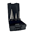 Coffret 3 forets étagés HSS
