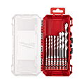 COFFRET 8 FORETS MULTI MATERIAUX (4X100 MM, 5/5/6/6X108MM, 8/10X120MM, 12X150MM)