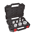 Coffret 8 scies trépans Bi-Métal HSS cobalt 8%