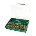 Coffret 630 vis à bois tête fraisée Pozidriv acier zingué bichromaté