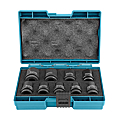 COFFRET 9 DOUILLES A CHOC 1/2 (8/10/12/ 13/14/16/17/19/21MM)