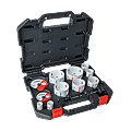 Coffret 9 scies trépans Bi-Métal HSS cobalt 8% photo du produit