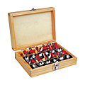 Coffret 12 fraises carbure