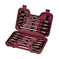 COFFRET DE 24 TOURNEVIS / EMBOUTS ACIER TRAMPEES S2