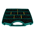 Coffret de 450 vis de penture tête ronde large Torx acier zingué noir photo du produit