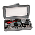 COFFRET DE 46 PIECES EMBOUTS + TOURNEVIS A CLIQUET