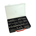 Coffret 478 écrous à frein hexagonal inox A2