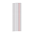 Coffret 25 lames de scie sabre