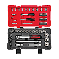 Coffret 68 pièces 1/4'' et 1/2''
