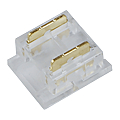 Micro connecteur universel pour 2 bandes mono
