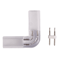 Connecteur L plat pour ruban LED photo du produit