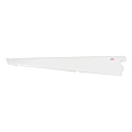 CONSOLE BLANCHE K.47 EN 470 MM POUR CREMAILLERE A DOUBLE PERFORATION