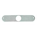 CONTREPLAQUE ALU BRUTE A/VIS POUR SERRURE 5006 REF.AE301003 (ANC.504AV16)
