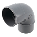 Coude simple PVC mâle - femelle Nicoll photo du produit