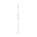 CREMONE F15 POUR COULISSANT SIMPLE LG 1800 3 PLOTS