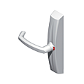 CREMONE POMPIER  ENCASTREE  DUALIS 7220 A POIGNEE ROTATIVE REVERSIBLE BLANC 9010