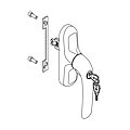 Poignée à clé Prima Key Micro SKG
