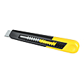 Cutter plastique sans chargeur, lame 18 mm