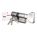 CYLINDRE A BOUTON 50X40B IS-R6  NICK S ENTROUVT. OU SUR N° LIVRE AVEC 3 CLES