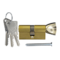 CYLINDRE A BOUTON LAITON SYMETRIQUE EN 60 30 X 30 MM