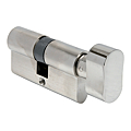 CYLINDRE A BOUTON NICKELE EN 70 B40 X 30 SUR N° 24252