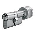 Cylindre à bouton central nickelé OVS6 LT66