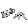CYLINDRE A BOUTON S ENTROUVRANT ON-TRA 30+35B AVEC 3 CLES REVERSIBLE+CARTE