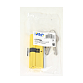 CYLINDRE CHANTIER 40X40MM LAITON EN 80 MM  PANNETON STANDARD VARIE ECOPRO