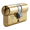 Cylindre double laiton OVS6 30 x 30 mm varié, avec 3 clés