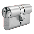 Cylindre double nickelé 33 x 33 mm
