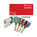 CYLINDRE NICKEL MAT 4 CLES (VARIE) P7101 RADIALIS EN  32,5 X 32,5