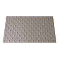 DALLE PODOTACTILE VINYLIQUE  EN 815X400 A COLLER EXTERIEUR GRIS