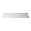 DALLE PODOTACTILE VINYLIQUE  EN 1350X400 A COLLER EXTERIEUR BLANC