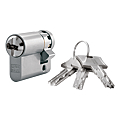DEMI CYLINDRE VARIE ON-TRA 40+10 AVEC 3 CLES REVERSIBLE+CARTE
