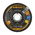 DISQUE 2 EN 1 COUPE MEULE L'INOX - XT35 CENTRE DEPORTE EN 115 X 1,9 X 22 MM