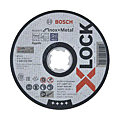 DISQUE A TRONCONNER X-LOCK PLAT POUR L INOX DIAM 125 X 1 X 22,23 MM