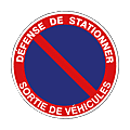Disque de signalisation divers photo du produit