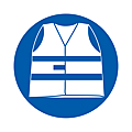 DISQUE D'OBLIGATION Ø 300 (PS CHOC) GILET DE SECURITE HAUTE VISIBILITE