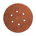 DISQUE PAPIER AUTO-AGRIPPANT Ø 150 MM 6 TROUS 1919 GRAIN 150 ROUGE