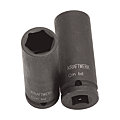 DOUILLE IMPACT LONGUE 1/2 Ø19MM LONG 78 MM